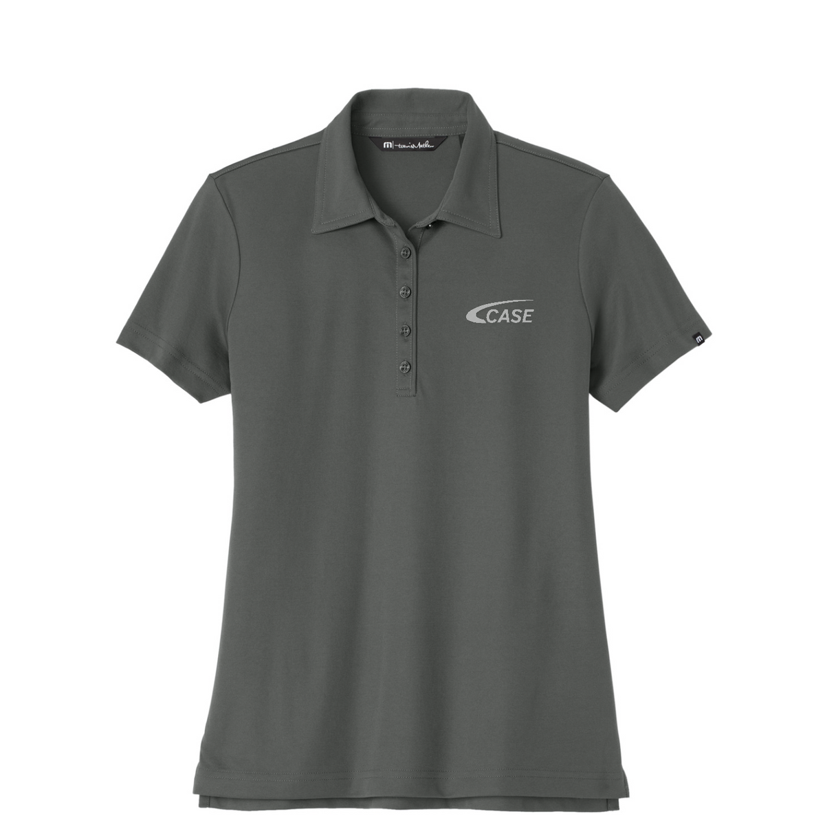 TravisMathew Women's Oceanside Solid Polo — Quiet Shade Grey