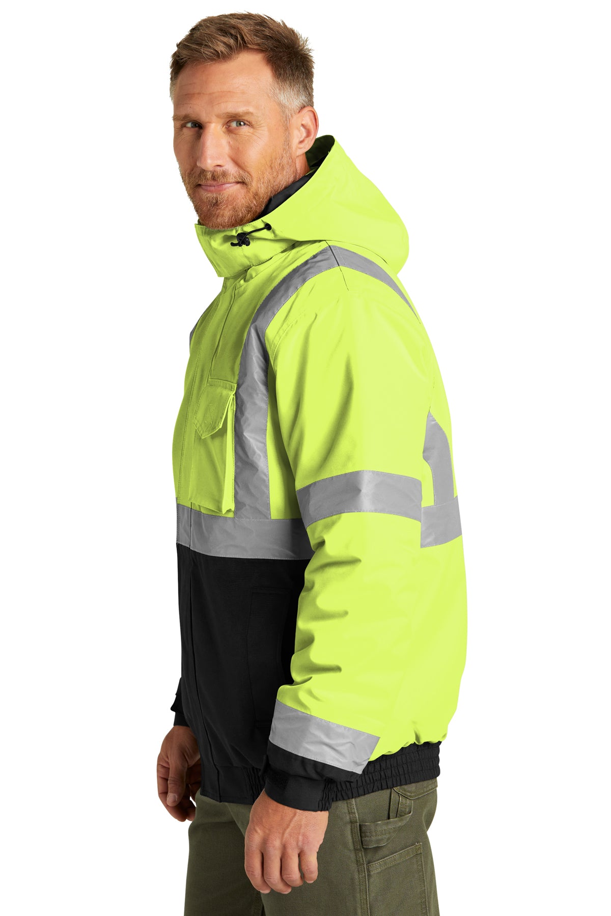 CornerStone® ANSI 107 Class 3 Economy Waterproof Insulated Bomber Jacket