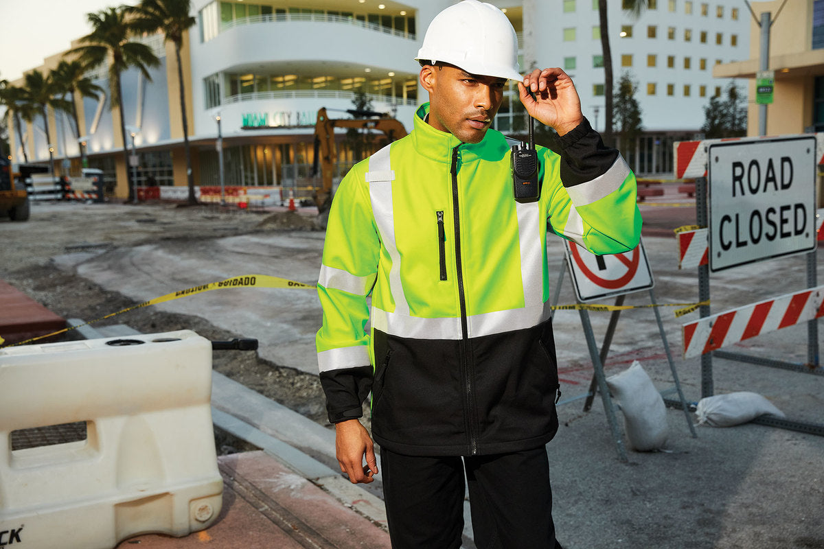 CornerStone® ANSI 107 Class 3 Soft Shell Jacket