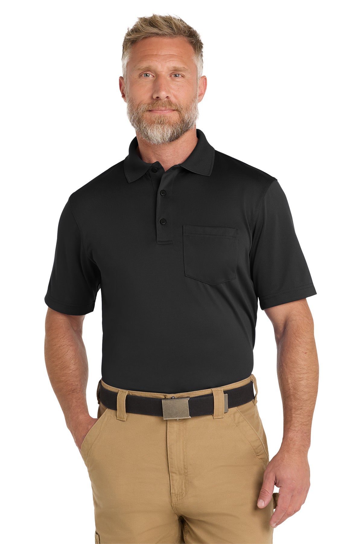 CornerStone® Select Snag-Proof Pocket Polo
