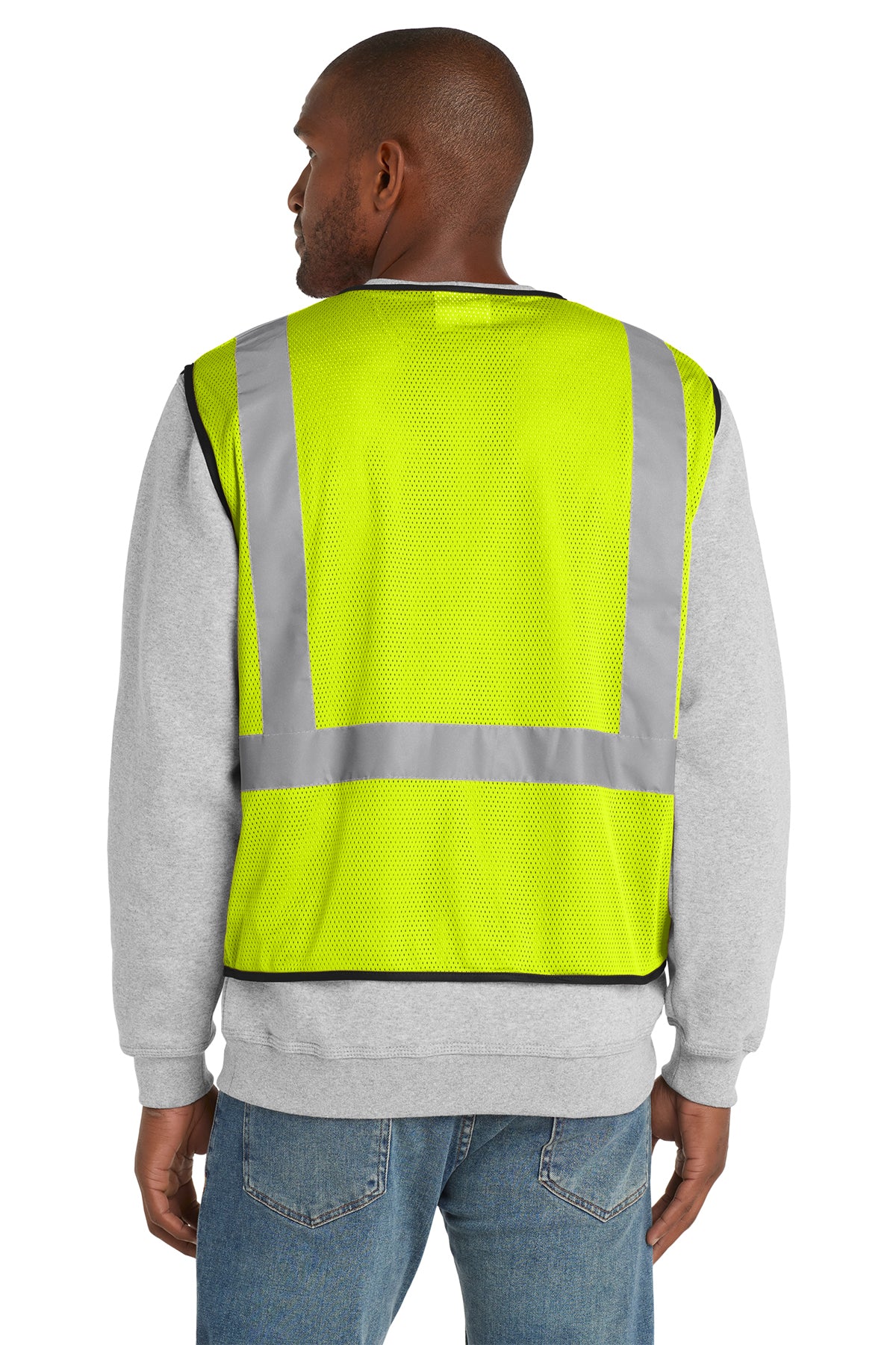 ANSI 107 Class 2 Economy Mesh One-Pocket Vest