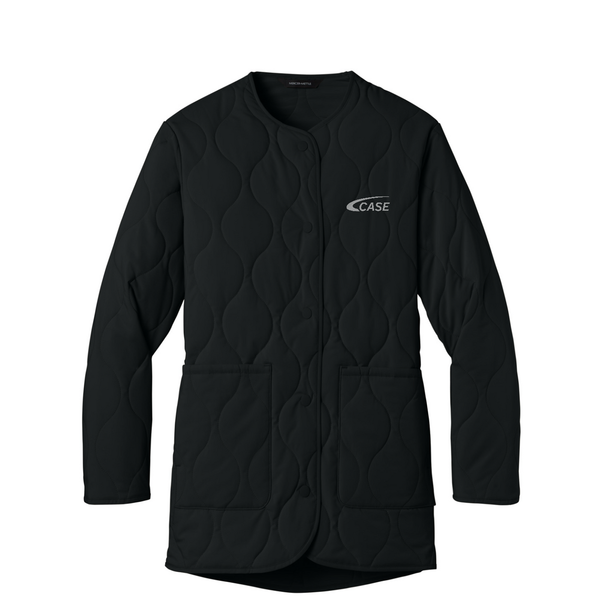 Mercer+Mettle Women's Quilted Liner Jacket — Deep Black